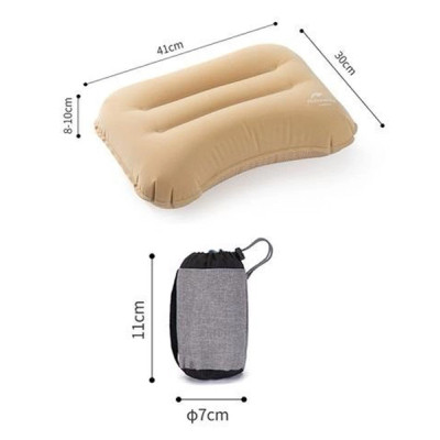 Туристическая подушка Naturehike NH21ZT002 Blue (6927595774397) Винница - изображение 6