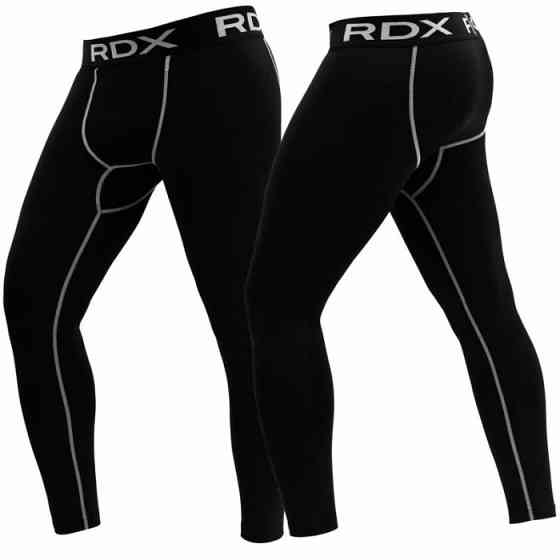 Штани компресійні RDX Lycra Black S Кам'янське