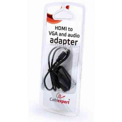 Переходник HDMI в VGA и стерео-аудио Cablexpert (AB-HDMI-VGA-02) Винница