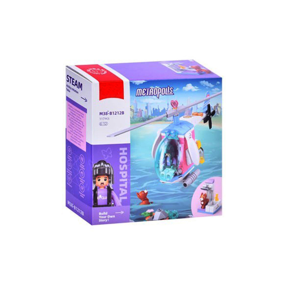 Конструктор детский «Metropolis Hospital» M38-B1212B 117 деталей Винница - изображение 1