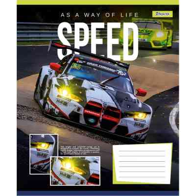 Зошит 1 вересня Speed as a way of life А5 24 аркушів лінія (768017) Вінниця