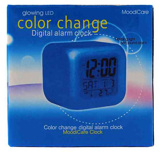 Годинники електронні CX-508 з температурою та підсвіткою Кубик 3*AAA 1246 Дніпро