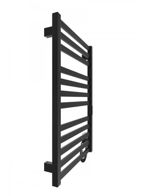 Электрический полотенцесушитель HF Oxford  770х530 TR K черный мат Киев - изображение 4