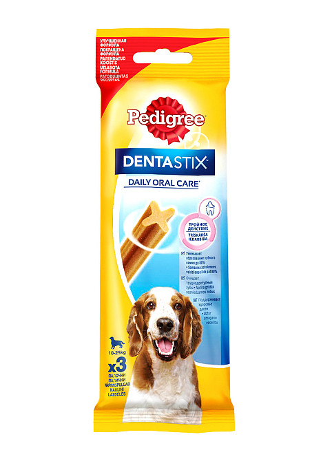 Ласощі жувальні палички для собак Pedigree (Педігрі) Denta Stix 77 г Вінниця - фото 1