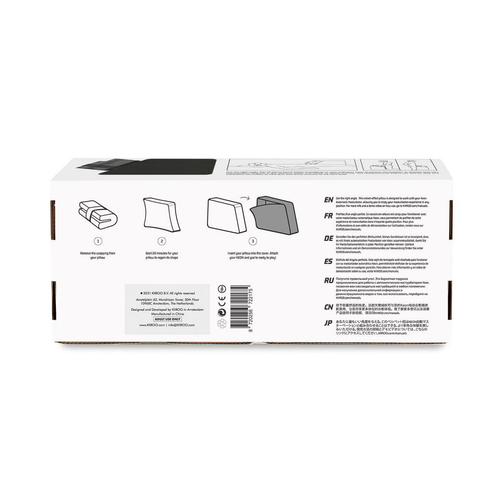 Подушка с креплением для мастурбатора Kiiroo Keon Pillow and Strap, 3 позиции Sex Aura Киев - изображение 7