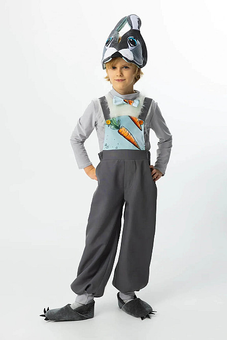 Костюм зайчика серого Киев - изображение 1