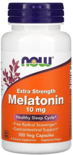 Мелатонин Now Foods Melatonin 10 мг 100 капс Киев - изображение 1