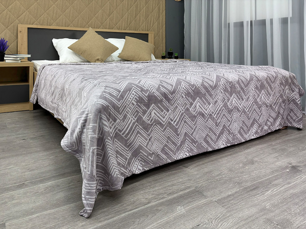 Плед-покрывало Decorator WellSoft HUGGE 200х220 см Какао (87-346) Киев - изображение 3