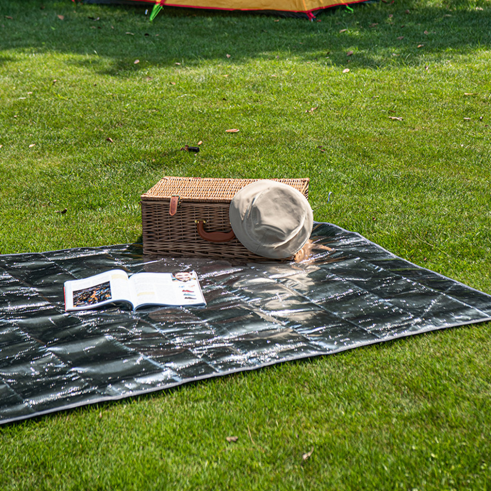 Коврик кемпинговый многофункциональный Naturehike NH20FCD03, 230х260 см, алюминиевая пленка Киев - изображение 8