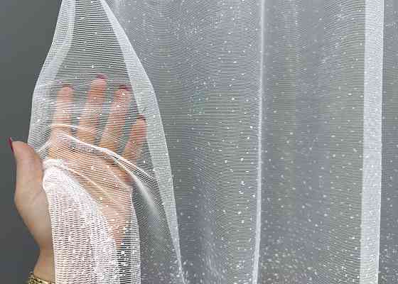 Тюль жаккард 