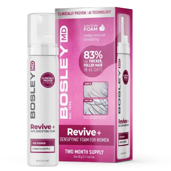Піна проти випадіння волосся у жінок Revive+ BOSLEY, 60 г Дніпро