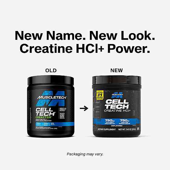 Cell Tech™ Creatine HCL+, Unflavored, 211 g Луцк