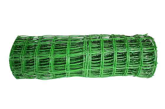 Сетка 95*85 пластмассовая 1.0х20 м (зеленая) квадрат Днепр