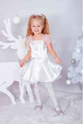 Карнавальний костюм "Сніжинка" топ Крохатушка одяг Київ