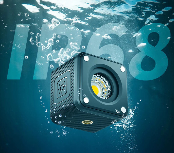 Накамерный видео свет мини LED фонарь 5500К IP68 Ulanzi L2 Киев - изображение 4