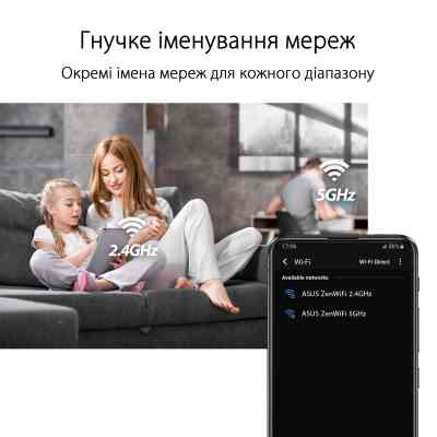 Точка доступу Wi-Fi ASUS ZenWiFi XD4 PLUS 3pcs (90IG07M0-MO3C40) Вінниця