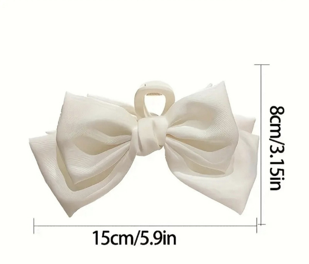 Заколка-крабик "Бант" Сміла - фото 2