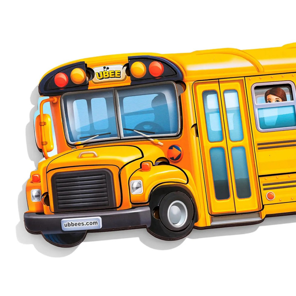 Деревянный пазл-вкладыш 