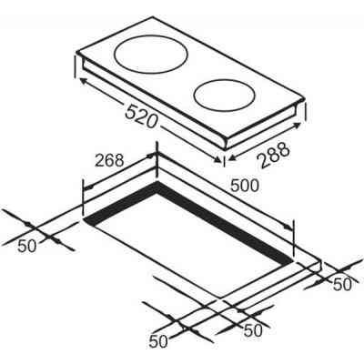 Варочна поверхня Interline VHK 435 SPT BA Вінниця