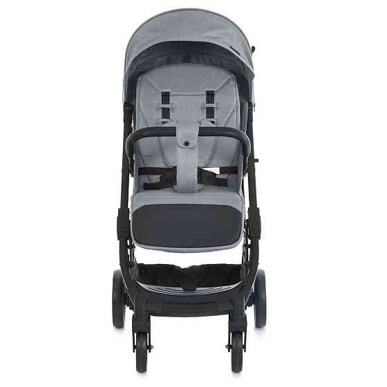 Коляска дитяча FLASH Silver Gray прогулянкова з чохлом на ніжки Сіра (M 5727-1) Чернігів