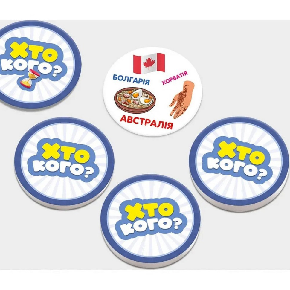 Настільна гра серії Хто кого? "Змагання: країни і міста" 158504 Вінниця - фото 6
