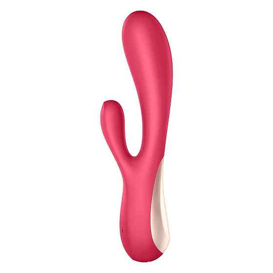 Смарт вибратор-кролик Satisfyer Mono Flex Red, 2 мотора, управление через интернет Sex Aura Киев