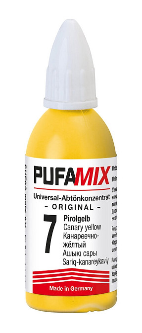 Барвник  універсальний PUFAMIX №7 канарково-жовтий 20 мл Київ - фото 1