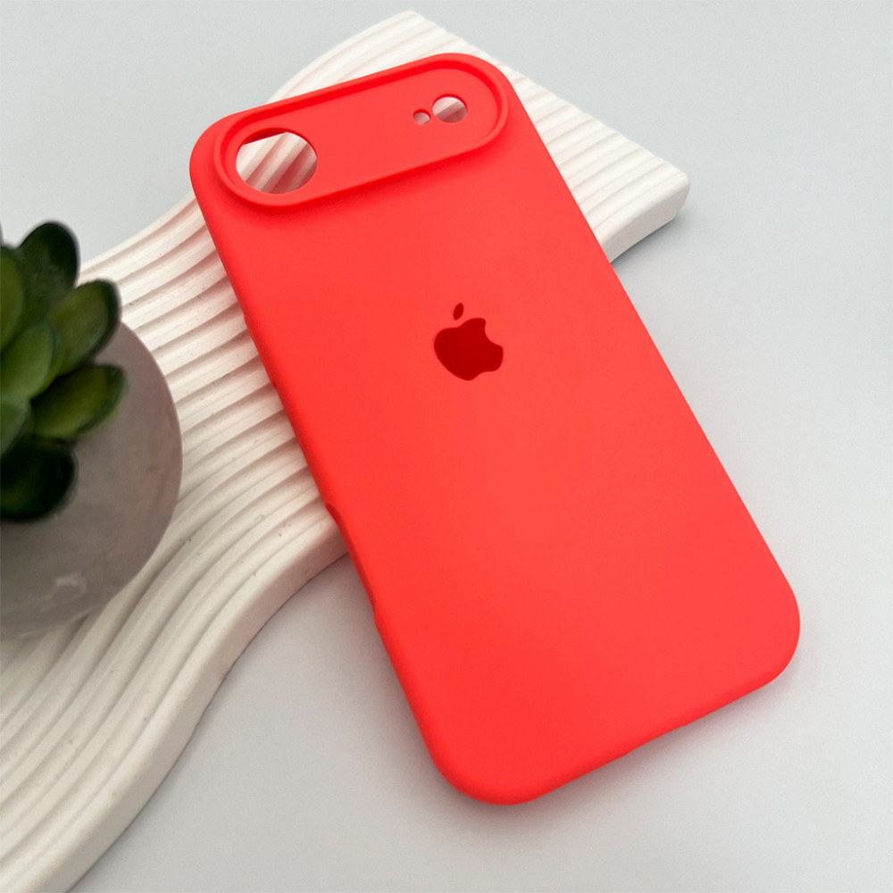 Чохол для смартфона Silicone Full Case AA Camera Protect for Apple iPhone 17 Air 18,Peach Київ - фото 4