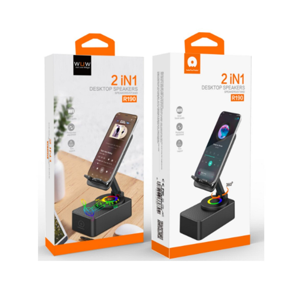 Портативна акустика WUW-R190 black (6972573336302) Киев - изображение 2