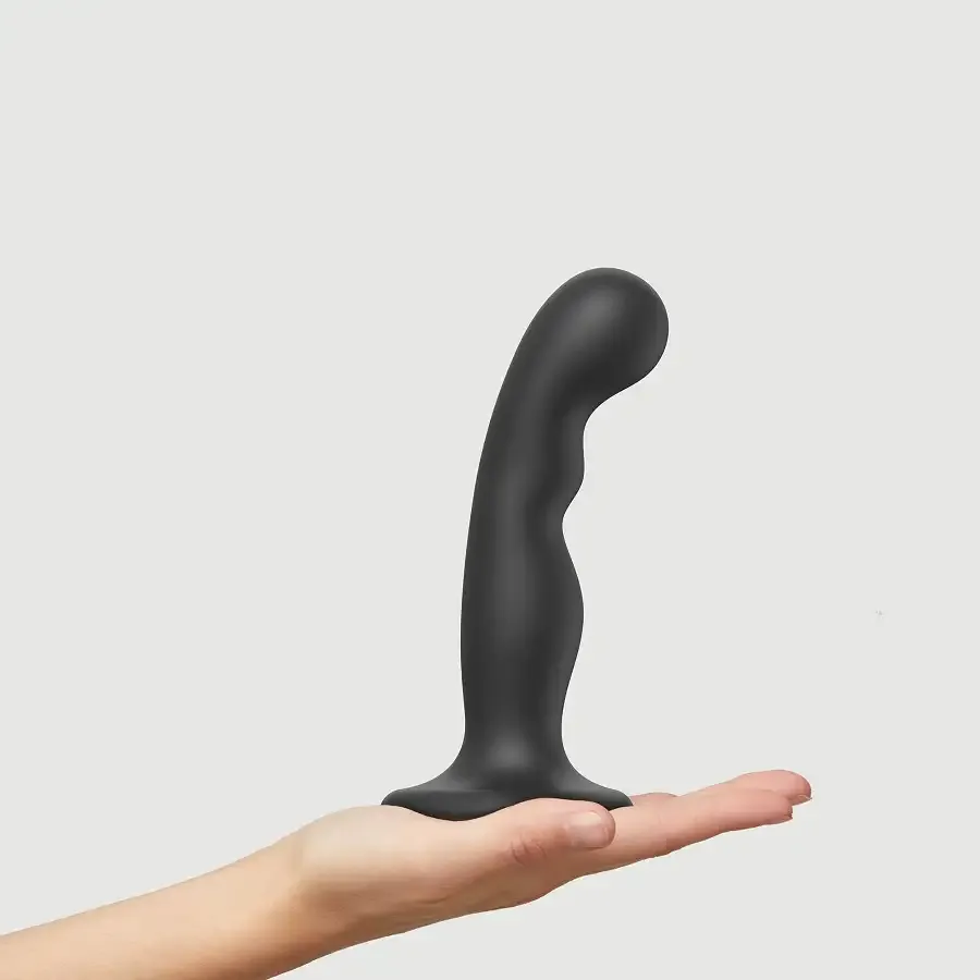 Насадка для страпона Strap-On-Me Dildo Plug P&G Black M Львів - фото 2
