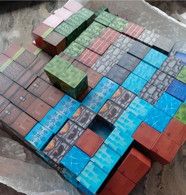 Майнкрафт магнітні кубики 100шт. Харьков - изображение 4