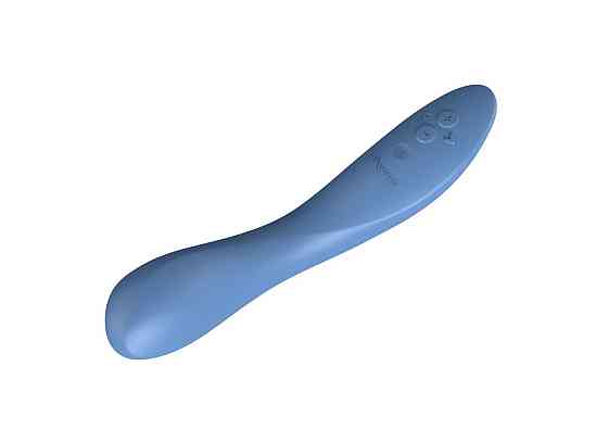 Смарт-вібратор We-Vibe Rave 2 Twisted Pleasure Blue, для точки G та входу в піхву, 2 мотори Sex Aura Київ