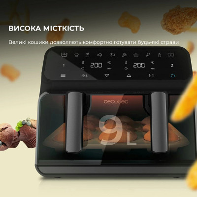 Мультипіч Cecotec Cecofry Advance 9000 Window (CCTC-04986) Вінниця - фото 9