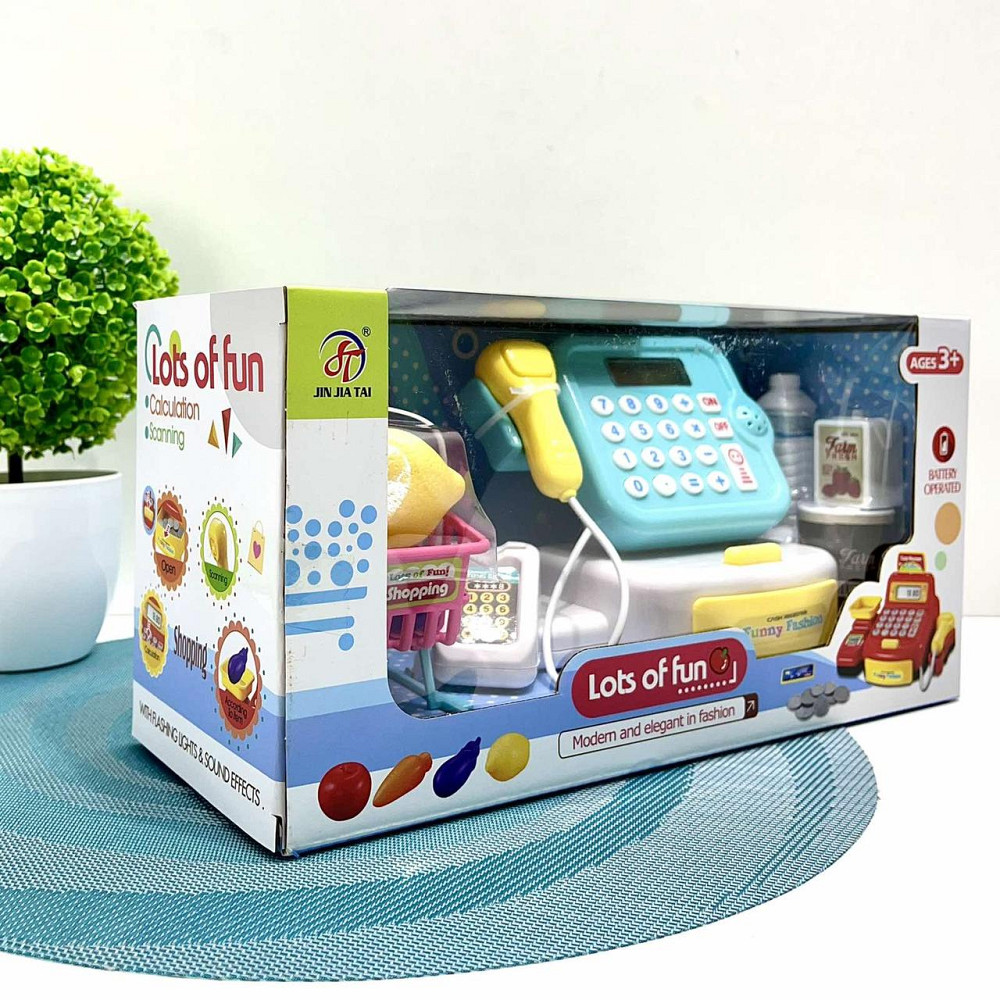 Касовий апарат дитячий зі сканером підсвічування звук аксесуари ( 877 B) Чернігів - фото 10