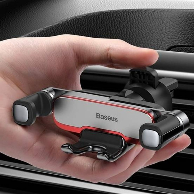 Автотримач для телефона Baseus Mr Hui Gravity Car Mount Silver Одеса - фото 8