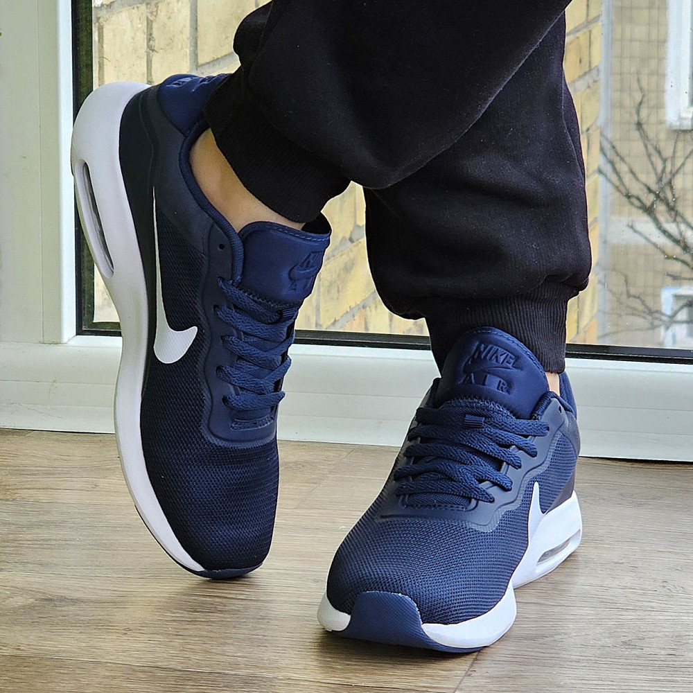 Мужские Кроссовки Nike 90 Синие Найк с Амортизацией Тканевые Летние Сеточка (размеры: 41,42,43,44,45) - 535-4 Днепр - изображение 8