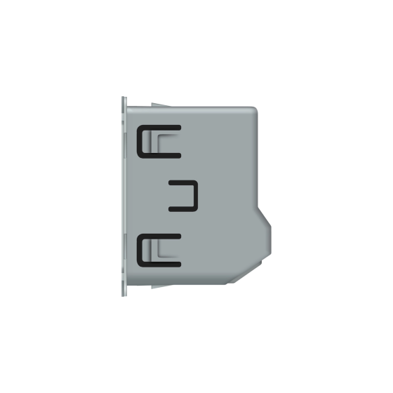 Сенсорний вимикач LIVOLO, 5А 230В, без нейтралі (VL-FC1-2G) Коломыя