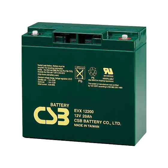 Батарея к ИБП CSB EVX12200 12В 20 Ач (EVX12200) Киев
