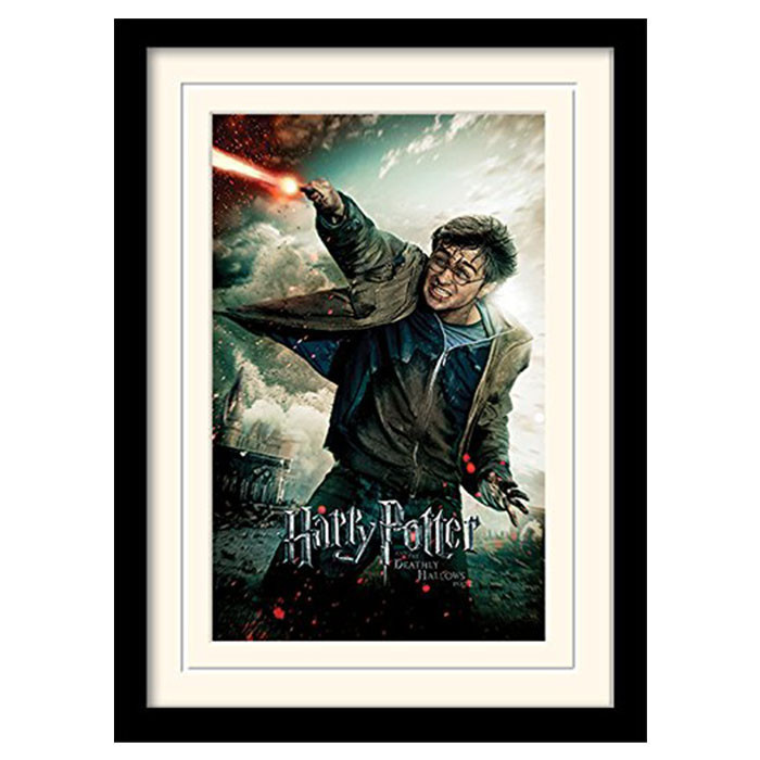 Постер у рамі "Harry Potter (Deathly Hallows Part 2 - Wand)" 30 x 40 см Рівне - фото 1