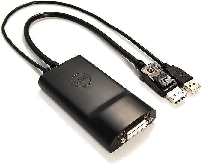 Перехідник Dell DisplayPort to DVI Dual-Link Луцк - изображение 1
