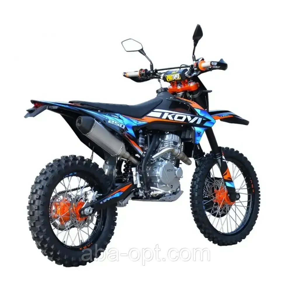 МОТОЦИКЛ Бензиновий Kovi 250 ADVANCE Крос Об'єм 249м3 шини 21'’/18''/16 купити в інтернет-магазині дешево Одеса - фото 5