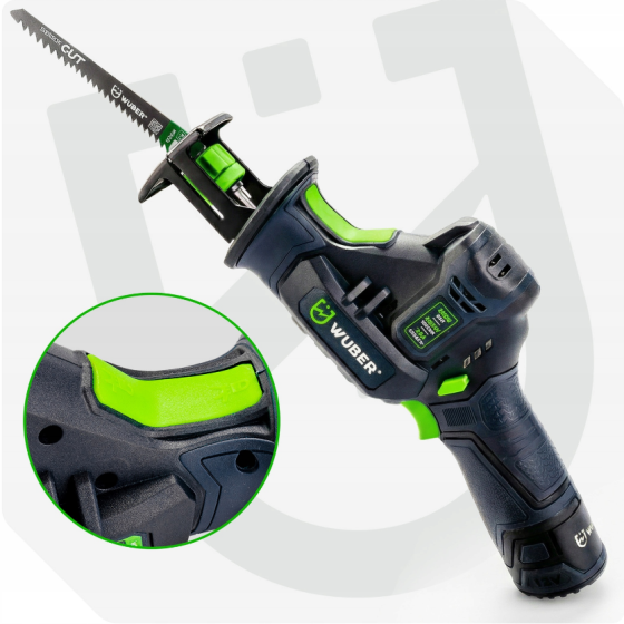 Аккумуляторная сабельная пила 12В 2Ач Wuber (Польша) Киев