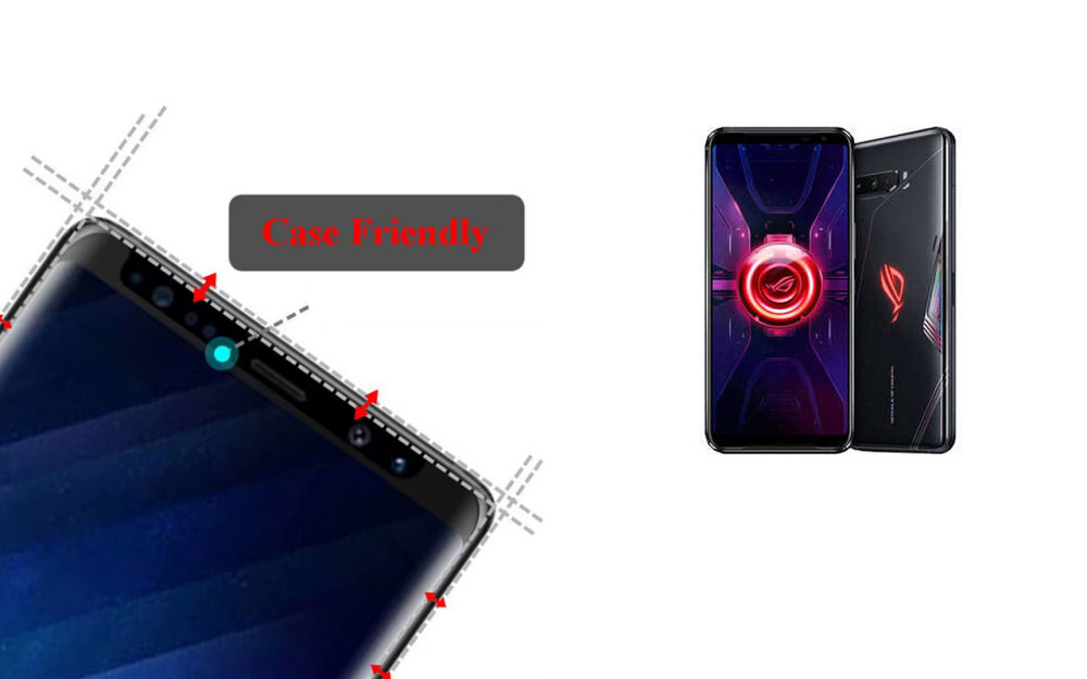 Защитное стекло HyperGlass Pro для Asus ROG Phone 3 – максимальная чувствительность и защита Киев - изображение 4