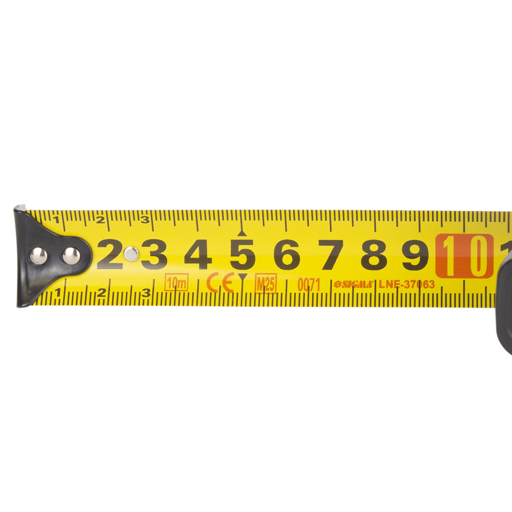 Рулетка Shiftlock 10 м×25 мм SIGMA (3815101) Київ - фото 6