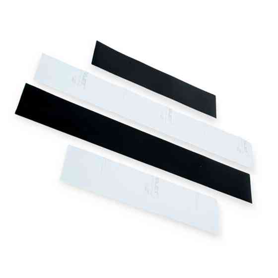 Наклейка на пороги "чорна" (4шт) Мукачево