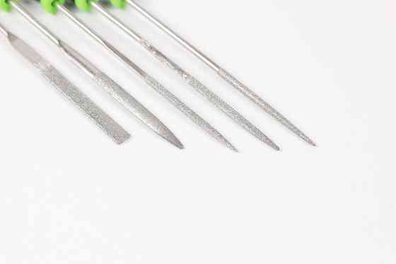 Набір надфілів різнопрофільних,5 пр.(3х160мм;круглий,напівкруглий,плоский,трикутний),в блістері P007K Одеса