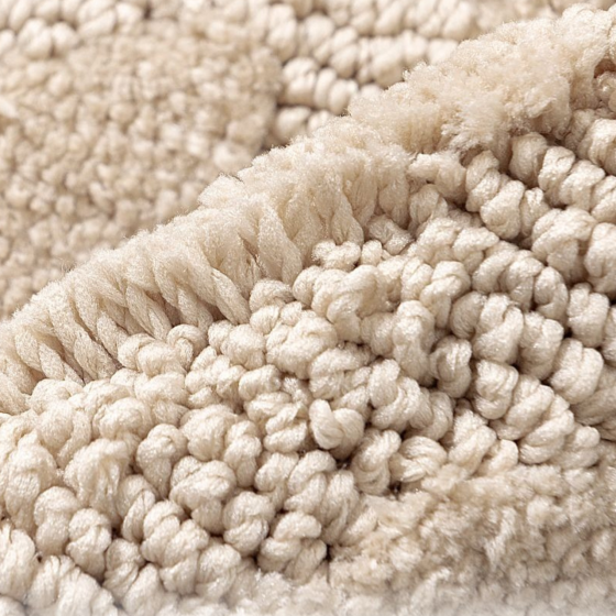 Набір килимків для ванної кімнати та туалету, комплект для ванни та унітазу, мікрофібра, протиковзкі, для ванної, бежевий Кам'янець-Подільський