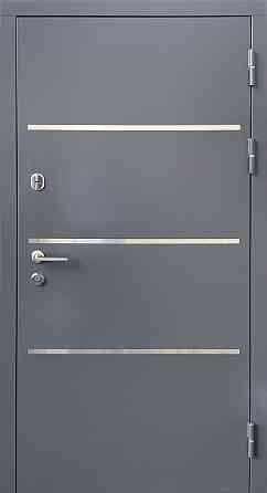 Дверь уличная Форт-М модель ГАЛИЦИЯ МЕТАЛЛ/МДФ антрацит Киев