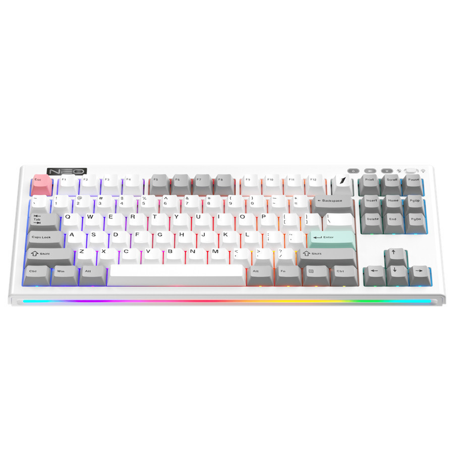 Клавіатура бездротова 1stPlayer NEO87 Wireless Frostwave (NEO87-FW-TLD) ( 26355 ) Харьков - изображение 3