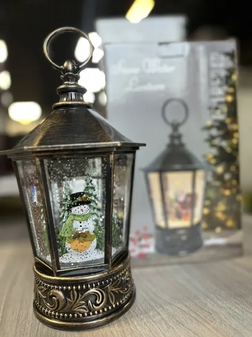 Jianlips Санта Клаус Музыкальный новогодний фонарь XMAS WDL 24077A Коломыя - изображение 8